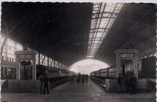Postkarten: BILBAO(VIZCAYA).-ESTACI&Oacute;N DEL NORTE. ANDENES