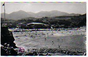 Postales: Deva. Guipuzcoa. La playa. Manipel. Sin circular. - Foto 1