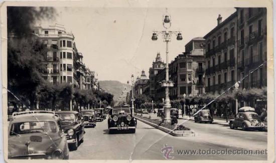 Postales: SAN SEBASTI&Aacute;N.-AVENIDA - Foto 1