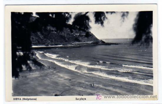 Postales: Deva. Guipuzcoa. La Playa.  Manipel. Sin circular. - Foto 1