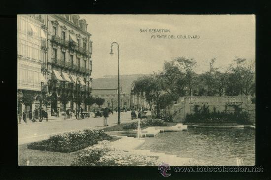 Postales: Postal antigua de San Sebastian puente del boulevard