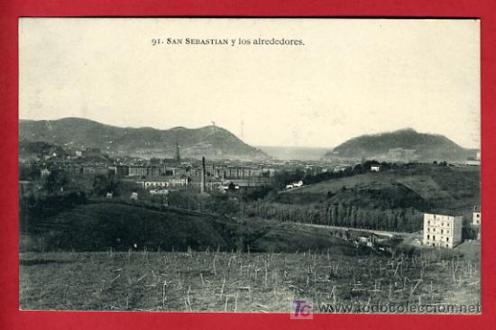 Cartoline: SAN SEBASTIAN , GUIPUZCOA , LOS ALREDEDORES , P38.821