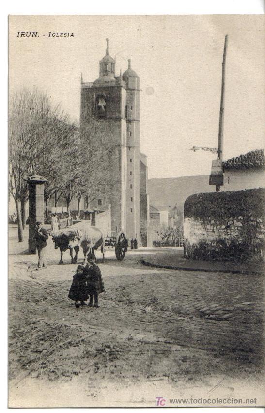 Postales: IRUN, IGLESIA - Foto 1