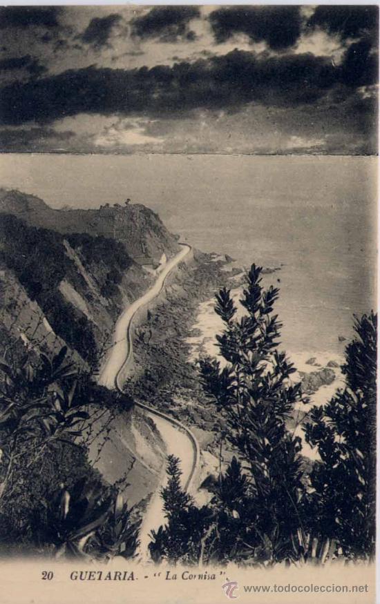 Postales: GUETARIA (GUIPUZCOA).- LA CORNISA - Foto 1