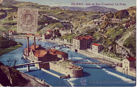 Postales: bilbao isla de san cristobal: la pe&ntilde;a - Foto 1