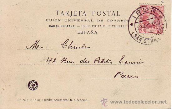 Postales: irun puente internacional - Foto 2