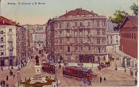 Postales: bilbao p circular y e. norte - Foto 1