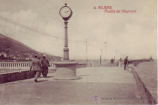 Postales: bilbao muelles de churruca - Foto 1