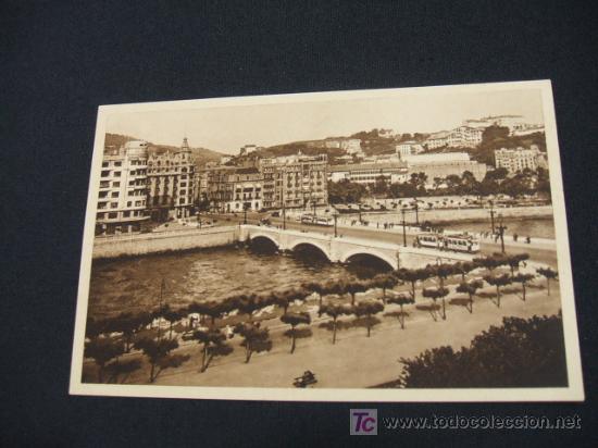 Postcards: PUENTE DE SANTA CATALINA   - SAN SEBASTIAN -