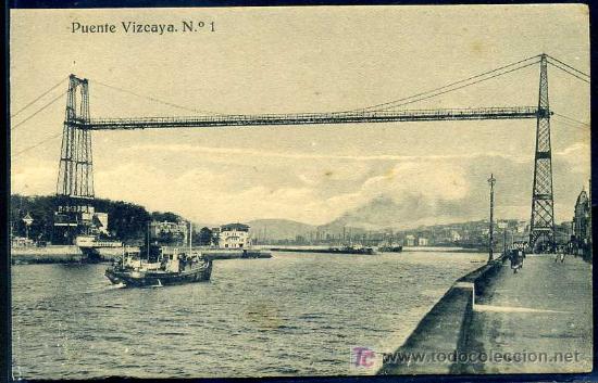 Postais: Vizcaya : Ed. L.G - N&ordm; 1 - Puente Vizcaya.