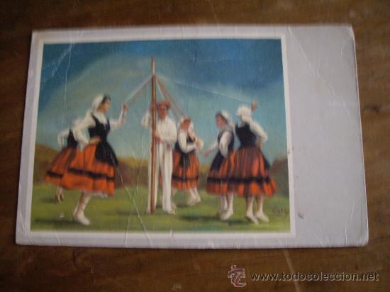 Postales: POSTAL  DEL PAIS VASCO HILADERAS  FOURNIER-VITORIA N&ordf; 2