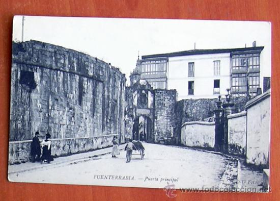 Postales: Fuenterrabia - Puerta principal - Foto 1