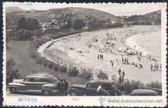 Cartes Postales: ZUMAYA(GUIPUZCOA).- PLAYA DE SANTIAGO