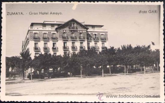 Cartes Postales: ZUMAYA(GUIPUZCOA).- GRAN HOTEL AMAYA