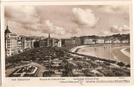 Postais: 5219 - SAN SEBASTIAN. PARQUE DE ALDERDI-EDER - EDIC. MANIPEL 142205