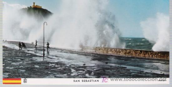 Postales: San Sebasti&aacute;n.Temporal. - Foto 1
