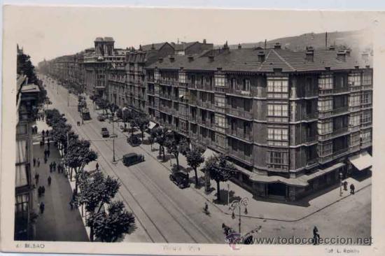Postales: BILBAO (VICAYA).- GRAN V&Iacute;A - Foto 1