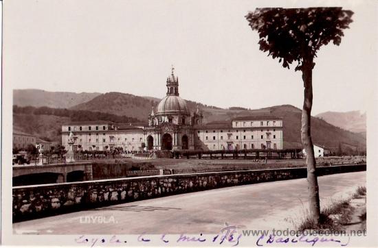 Cartoline: TARJETA POSTAL DE LOYOLA, GUIPUZCOA. BASILICA. GMA.