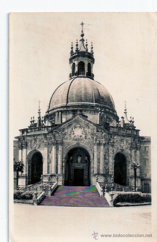 Cartoline: TARJETA POSTAL DEL SANTUARIO DE LOYLOA, SAN SEBASTIAN, GUIPUZCOA. N&ordm; 7 FOTO GALARZA.