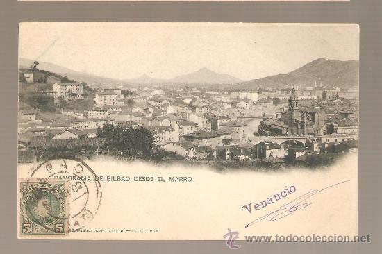 Postales: Panorama de Bilbao desde el Marro - Foto 1