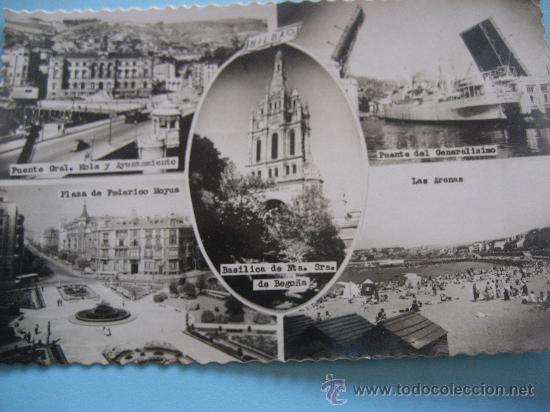 Postales: Bilbao. Multivistas. Ed. Darvi. Postal escrita - Foto 1