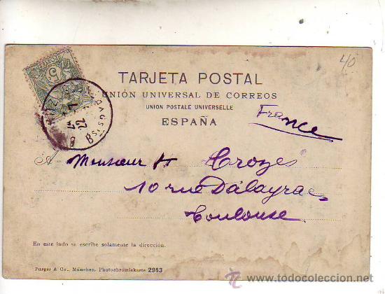Postales: bilbao - tipos vizcainos. - Foto 2