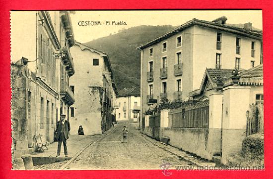 Postais: cestona, guipuzcoa, el pueblo,      p44889