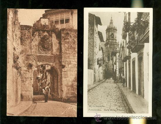 Postales: LOTE DE 10 TARJETAS POSTALES DE FUENTERRABIA. - Foto 3