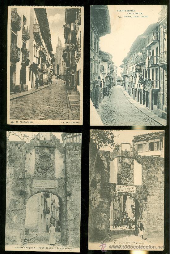 Postales: LOTE DE 10 TARJETAS POSTALES DE FUENTERRABIA. - Foto 2