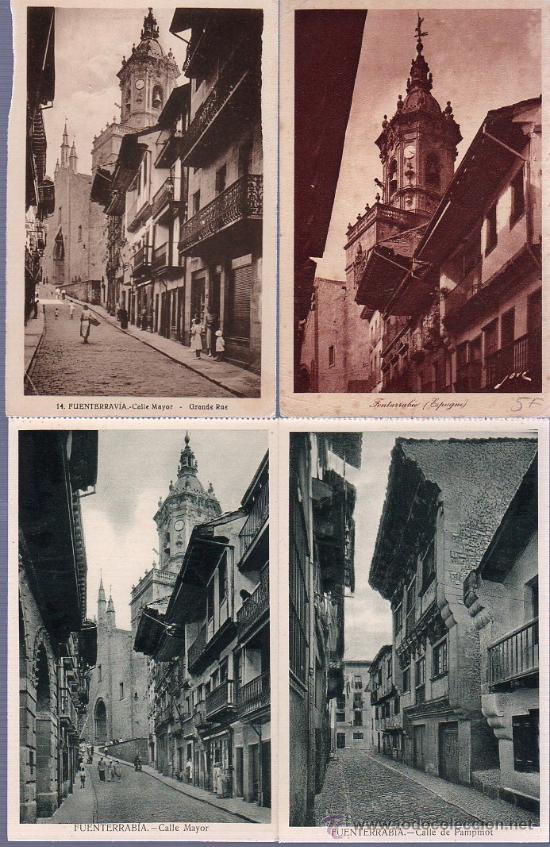 Postales: LOTE DE 10 TARJETAS POSTALES DE FUENTERRABIA. - Foto 1