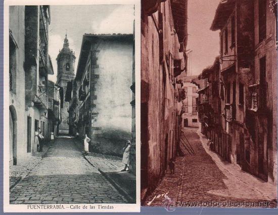 Postales: LOTE DE 10 TARJETAS POSTALES DE FUENTERRABIA. - Foto 3