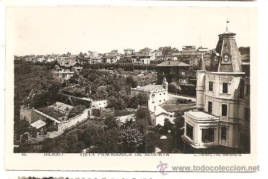 Postales: Algorta, postal antigua - Foto 1