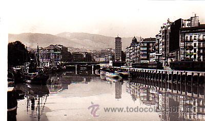 Postales: POSTAL BILBAO MUELLE DE LA RIPA - Foto 1