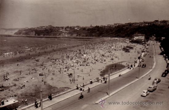 Postales: N&ordm; 2207 BILBAO ALGORTA PLAYA DE EREAGA - Foto 1