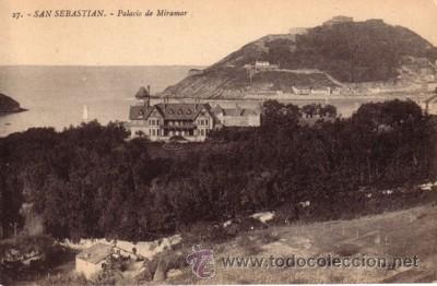 Postales: N&ordm; 7813 POSTAL SAN SEBASTIAN PALACIO DE MIRAMAR