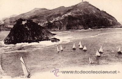 Cartoline: N&ordm; 7754 POSTAL SAN SEBASTIAN PAIS VASCO PASEO DEL PRINCIPE DE ASTURIAS BARCOS
