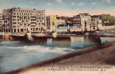 Postkarten: N&ordm; 7761 POSTAL SAN SEBASTIAN PAIS VASCO NUEVO PUENTE DE LA ZURRIOLA