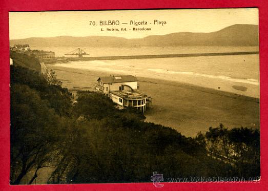 Postales: bilbao, vizcaya, algorta, playa,      P49896 - Foto 1