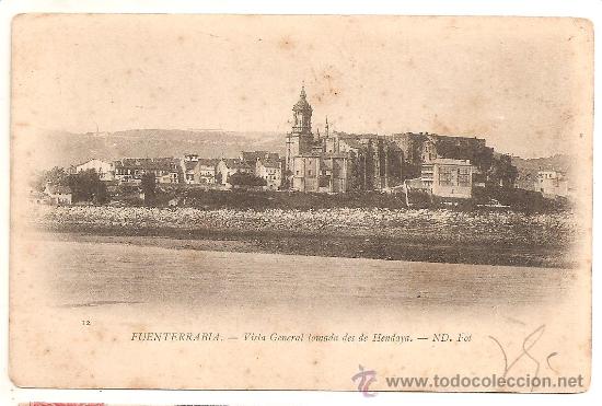 Postales: Fuenterrab&iacute;a, postal antigua - Foto 1
