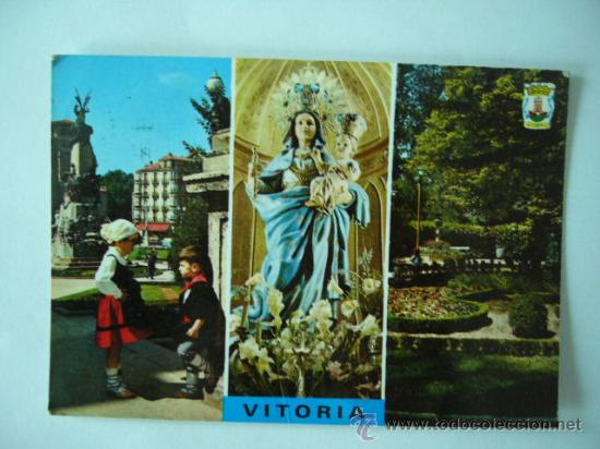 Postales: VITORIA. N&ordm; 35. ESCRITA Y CIRCULADA - Foto 1