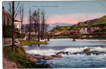 Postales: N&ordm; 8752 BILBAO PASEO DE LOS CA&Ntilde;OS - Foto 1