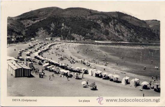 Postales: DEVA (GUIPUZCOA).-LA PLAYA - Foto 1