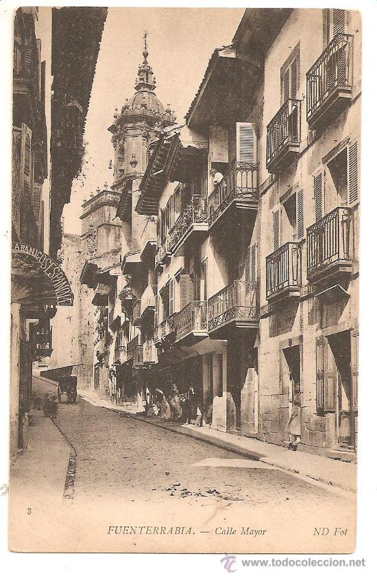 Postales: Fuenterrab&iacute;a, postal antigua - Foto 1