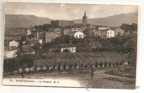 Postales: Fuenterrab&iacute;a, postal antigua - Foto 1