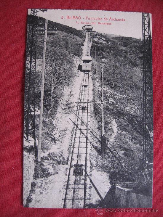 Postales: BILBAO - FUNICULAR DE ARCHANDA - Foto 1