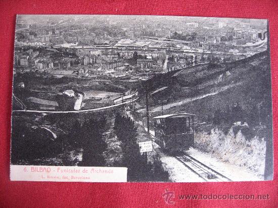 Postales: BILBAO - FUNICULAR DE ARCHANDA - Foto 1
