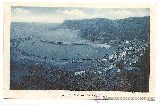 Postales: Ondarroa, postal formato antiguo - Foto 1