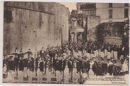 Postales: Fuenterrab&iacute;a, Alarde. Postal antigua - Foto 1