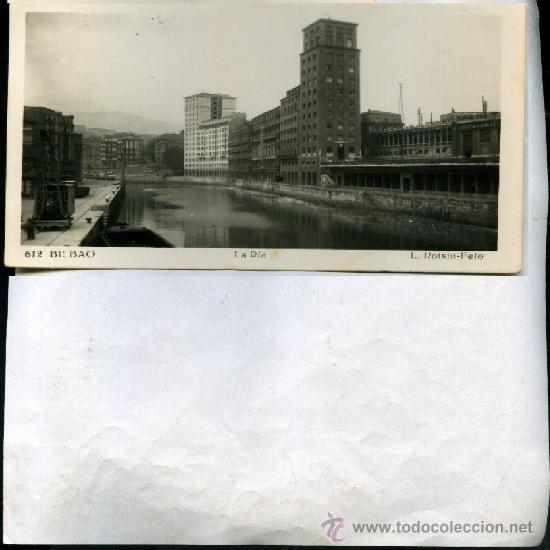 Postales: POSTAL BILBAO la r&iacute;a, L.Roisin - Foto 1
