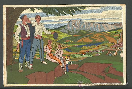 Postales: S0007 Postcard Basque No.8 - Art Editions and Labayen Laborde de Tolosa. View